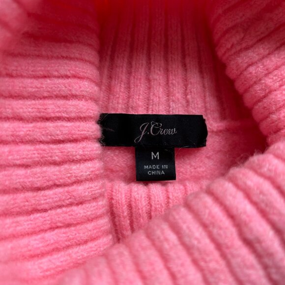 J CREW Turtleneck Sweater Supersoft Wool Alpaca Sz M - Picture 3 of 4